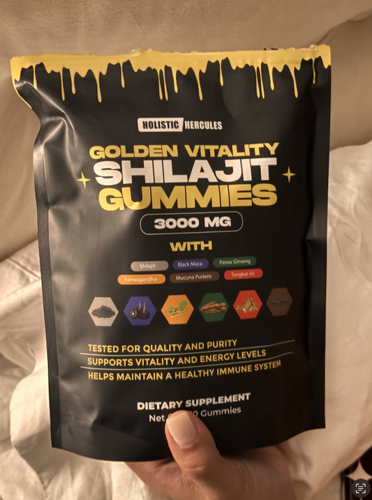 HOLISTIC HERCULES SHILAJIT 60ᵍᵘᵐᵐⁱᵉˢ